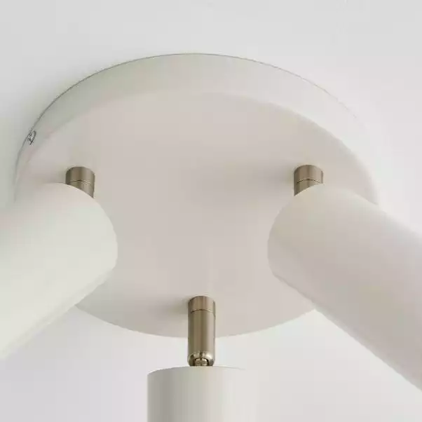 Dunelm Leila 3 Light Semi Flush Ceiling Fitting 6 Dunelm Leila 3 Light Semi Flush Ceiling Fitting - Image 4