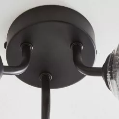 Dunelm Lenny 3 Light Semi Flush Ceiling Fitting 11 Dunelm Lenny 3 Light Semi Flush Ceiling Fitting -all lighting Sales Store 30798648 alt03