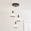 Dunelm Lenny 3 Light Cluster Ceiling Fitting -all lighting Sales Store 30798652