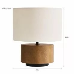 Elements Sunds Shaded Table Lamp -all lighting Sales Store 30798655 alt05
