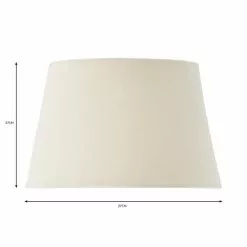 Dunelm Clara 27cm Tapered Lamp Shade -all lighting Sales Store 30799252 alt04