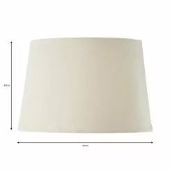 Dunelm Clara 35cm Tapered Lamp Shade 11 Dunelm Clara 35cm Tapered Lamp Shade -all lighting Sales Store 30799254 alt04