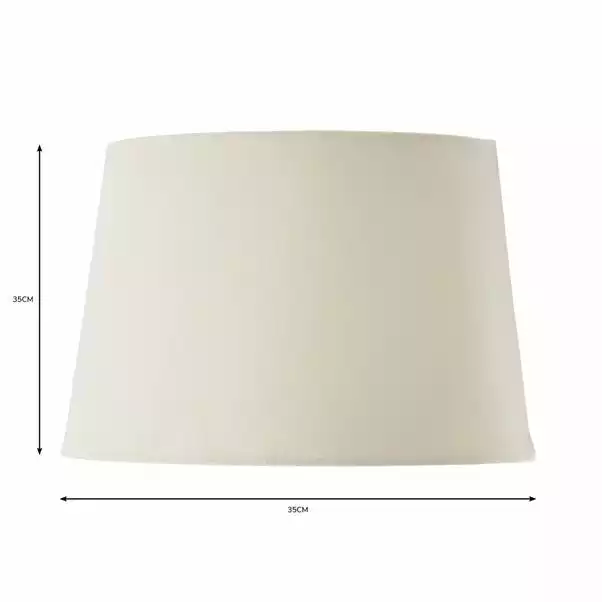 Dunelm Clara 35cm Tapered Lamp Shade 7 Dunelm Clara 35cm Tapered Lamp Shade - Image 5