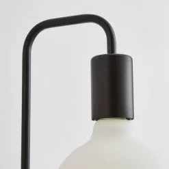 Dunelm Aubrey Exposed Bulb Shelf Wall Light Black And Faux Marble -all lighting Sales Store 30802437 alt03