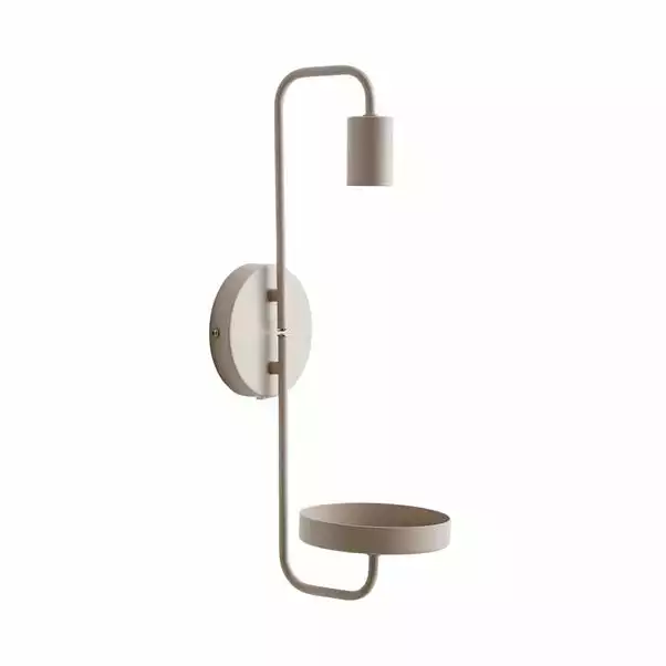 Dunelm Aubrey Exposed Bulb Shelf Wall Light 7 Dunelm Aubrey Exposed Bulb Shelf Wall Light - Image 5
