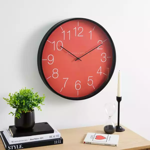 Dunelm Modern Wall Clock 48cm 3 Dunelm Modern Wall Clock 48cm