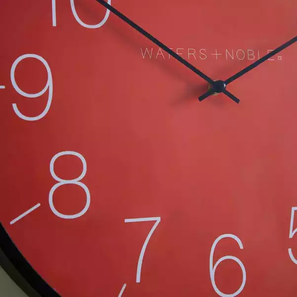 Dunelm Modern Wall Clock 48cm 4 Dunelm Modern Wall Clock 48cm - Image 2