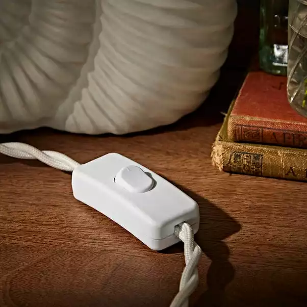 Natural History Museum Porcelain Ammonite Lamp 5 Natural History Museum Porcelain Ammonite Lamp - Image 3