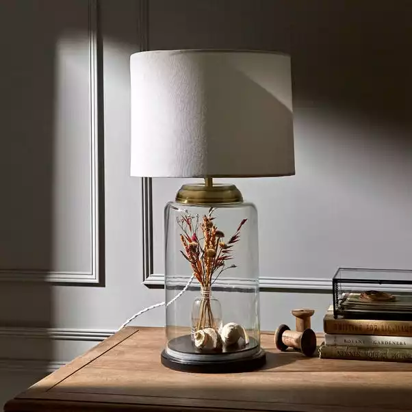 Natural History Museum Table Lamp Clear And Brass 4 Natural History Museum Table Lamp Clear And Brass - Image 2