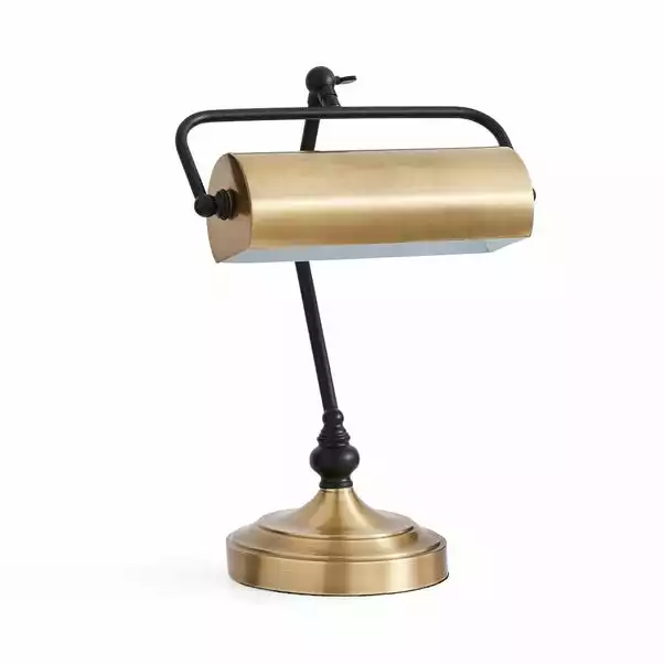Natural History Museum Banker Desk Lamp Brass 7 Natural History Museum Banker Desk Lamp Brass - Image 5