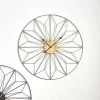 Pacific Lifestyle Antique Gold Geo Design Wall Clock 77cm