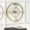Pacific Lifestyle Metal Double Framed Wall Clock 50cm -all lighting Sales Store 30803498