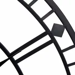 Pacific Lifestyle Black Metal Skeleton Wall Clock 80cm 10 Pacific Lifestyle Black Metal Skeleton Wall Clock 80cm -all lighting Sales Store 30803500 alt02