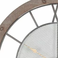 Pacific Lifestyle Black Metal Skeleton Wall Clock 80cm 13 Pacific Lifestyle Black Metal Skeleton Wall Clock 80cm -all lighting Sales Store 30803500 alt05