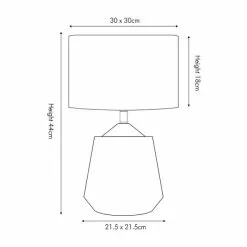 Pacific Lifestyle Artemis Small Table Lamp -all lighting Sales Store 30803531 alt04