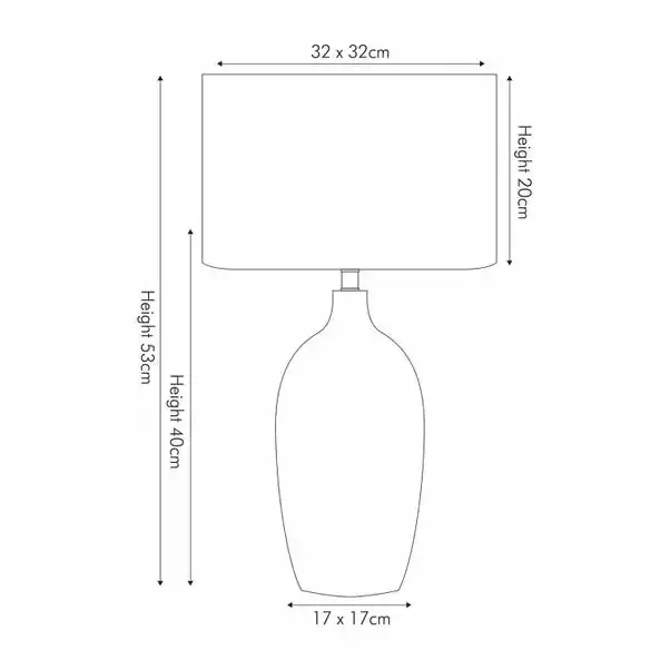 Pacific Lifestyle Abbie Table Lamp 6 Pacific Lifestyle Abbie Table Lamp - Image 4