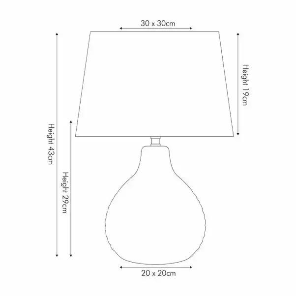 Pacific Lifestyle Rhea Table Lamp 7 Pacific Lifestyle Rhea Table Lamp - Image 5