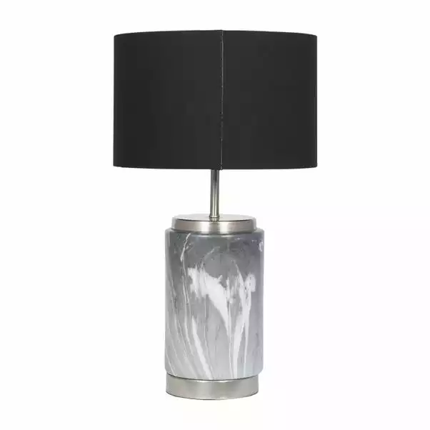Pacific Lifestyle Carrara Grey Small Table Lamp 5 Pacific Lifestyle Carrara Grey Small Table Lamp - Image 3