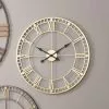 Pacific Lifestyle Metal Round Wall Clock 80cm
