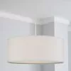 Dunelm Bailey Diffuser Lamp Shade 40cm White 1 Dunelm Bailey Diffuser Lamp Shade 40cm White -all lighting Sales Store 30808797
