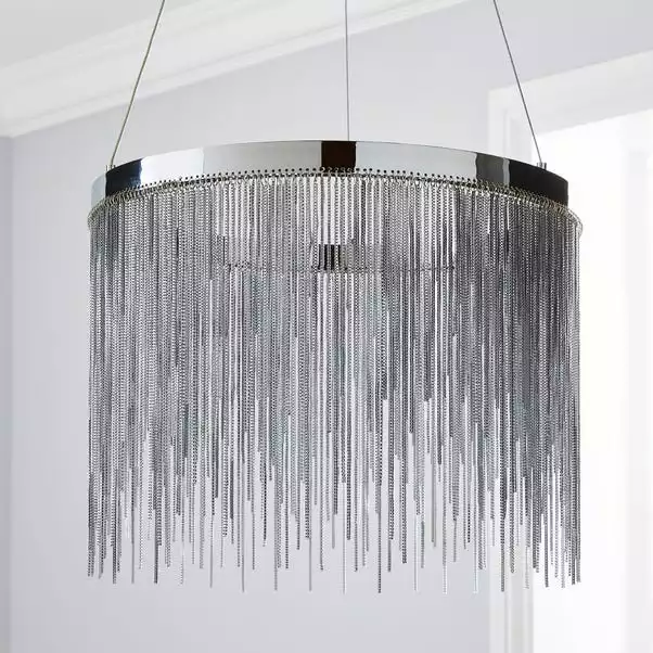 Dunelm Angela LED Chain Ring Fitting 4 Dunelm Angela LED Chain Ring Fitting - Image 2