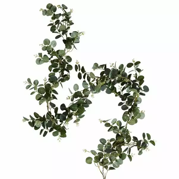 Dunelm Eucalyptus Green Lit Garland 7 Dunelm Eucalyptus Green Lit Garland - Image 5