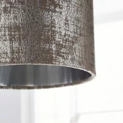 Dunelm Romano 18cm Cylinder Silver Lamp Shade 9 Dunelm Romano 18cm Cylinder Silver Lamp Shade -all lighting Sales Store 30808834 alt02