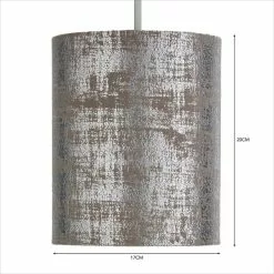 Dunelm Romano 18cm Cylinder Silver Lamp Shade 11 Dunelm Romano 18cm Cylinder Silver Lamp Shade -all lighting Sales Store 30808834 alt05