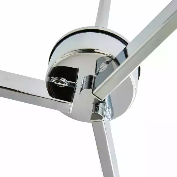 Dunelm Erin Frosted 3 Light Ceiling Fitting 6 Dunelm Erin Frosted 3 Light Ceiling Fitting - Image 4