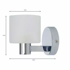 Dunelm Erin Frosted Wall Light 13 Dunelm Erin Frosted Wall Light -all lighting Sales Store 30818154 alt05