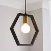 Dunelm Hexa 1 Light Ceiling Fitting 2 Dunelm Hexa 1 Light Ceiling Fitting -all lighting Sales Store 30818432