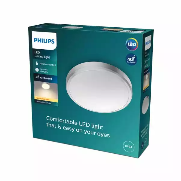 Philips Balance Integrated LED Bathroom Ceiling Light 3 Philips Balance Integrated LED Bathroom Ceiling Light