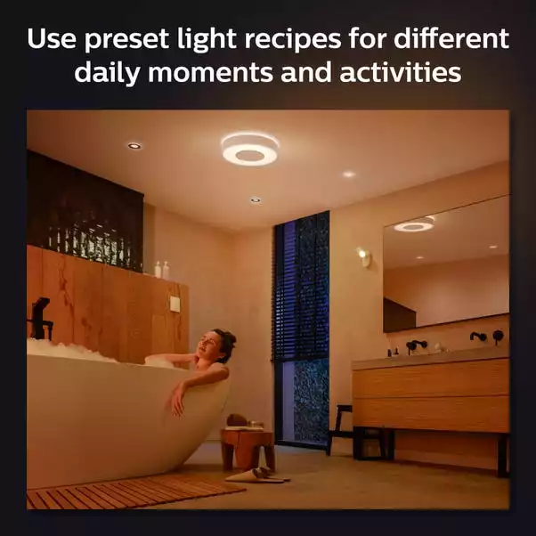 Philips HUE Xamento Smart LED Ceiling Light 7 Philips HUE Xamento Smart LED Ceiling Light - Image 5