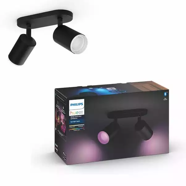 Philips HUE Fugato 2 Light Smart LED Ceiling Spotlight Bar 3 Philips HUE Fugato 2 Light Smart LED Ceiling Spotlight Bar