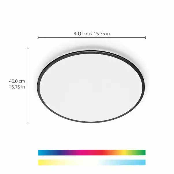 WiZ Connected WiZ Aura Smart LED Ceiling Light 4 WiZ Connected WiZ Aura Smart LED Ceiling Light - Image 2