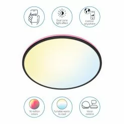 WiZ Connected WiZ Aura Smart LED Ceiling Light 10 WiZ Connected WiZ Aura Smart LED Ceiling Light -all lighting Sales Store 30838382 alt02